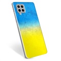 Samsung Galaxy A42 5G TPU-deksel Ukrainsk flagg - Tofarget