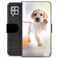Samsung Galaxy A42 5G Premium Lommebok-deksel - Hund