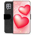 Samsung Galaxy A42 5G Premium Lommebok-deksel - Love