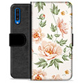 Samsung Galaxy A50 Premium Lommebok-deksel - Floral