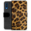 Samsung Galaxy A50 Premium Lommebok-deksel - Leopard