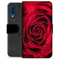 Samsung Galaxy A50 Premium Lommebok-deksel - Rose