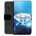Samsung Galaxy A51 Premium Lommebok-deksel - Diamant