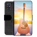 Samsung Galaxy A51 Premium Lommebok-deksel - Gitar