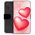 Samsung Galaxy A51 Premium Lommebok-deksel - Love