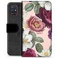 Samsung Galaxy A51 Premium Lommebok-deksel - Romantiske Blomster