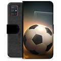 Samsung Galaxy A51 Premium Lommebok-deksel - Fotball
