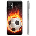 Samsung Galaxy A51 TPU-deksel - Fotballflamme