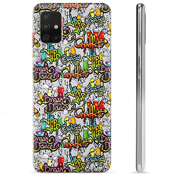 Samsung Galaxy A51 TPU-deksel - Graffiti
