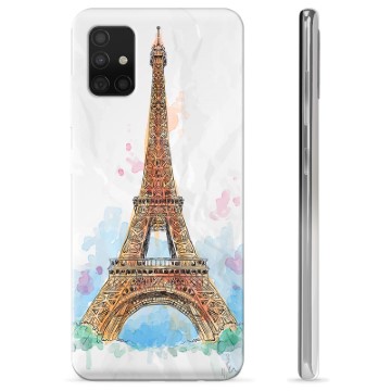 Samsung Galaxy A51 TPU-deksel - Paris