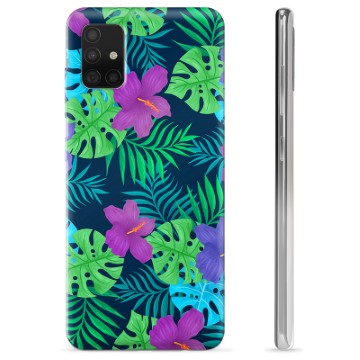 Samsung Galaxy A51 TPU-deksel - Tropiske Blomster