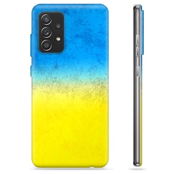 Samsung Galaxy A52 5G, Galaxy A52s TPU-deksel Ukrainsk flagg - Tofarget