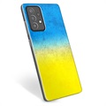 Samsung Galaxy A52 5G, Galaxy A52s TPU-deksel Ukrainsk flagg - Tofarget