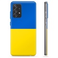 Samsung Galaxy A52 5G, Galaxy A52s TPU-deksel Ukrainsk flagg - Gul og lyseblå