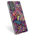 Samsung Galaxy A52 5G, Galaxy A52s TPU-deksel - Abstrakte Blomster