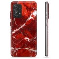 Samsung Galaxy A52 5G, Galaxy A52s TPU-deksel - Rød Marmor