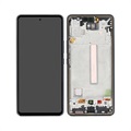 Samsung Galaxy A53 5G Frontdeksel & LCD-skjerm GH82-28024A - Svart