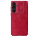 Samsung Galaxy A55 Nillkin Qin Pro Flip-deksel - Rød
