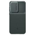 Samsung Galaxy A55 Spigen Optik Armor Deksel - Mørkegrønn
