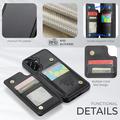 Samsung Galaxy A56 Caseme C22 etui RFID-kortlommebok - Svart