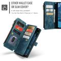 Samsung Galaxy A56 Caseme C30 Multifunksjonell Lommebok-deksel - Blå