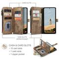 Samsung Galaxy A56 Caseme C30 Multifunksjonell Lommebok-deksel - Brun