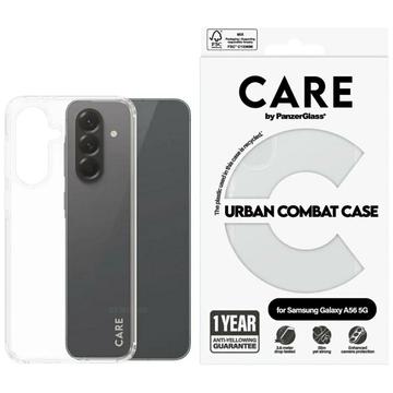 Samsung Galaxy A56 PanzerGlass Care Urban Combat-deksel - Gjennomsiktig