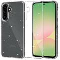 Samsung Galaxy A56 Tech-Protect FlexAir Glitter TPU-deksel - Gjennomsiktig