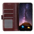 Samsung Galaxy A56 Lommebok-deksel med Magnetisk Lukning - brun