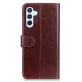 Samsung Galaxy A56 Lommebok-deksel med Magnetisk Lukning - brun