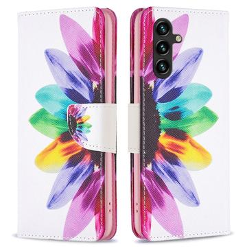 Samsung Galaxy A56 Wonder Series Lommebok-deksel - Blomst