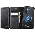 Samsung Galaxy A57 Caseme C49 2-i-1 avtakbar lommebokveske - MagSafe-kompatibel, RFID - Svart