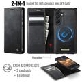 Samsung Galaxy A57 Caseme C49 2-i-1 avtakbar lommebokveske - MagSafe-kompatibel, RFID - Svart