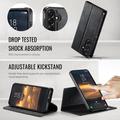 Samsung Galaxy A57 Caseme C49 2-i-1 avtakbar lommebokveske - MagSafe-kompatibel, RFID - Svart
