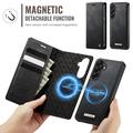 Samsung Galaxy A57 Caseme C49 2-i-1 avtakbar lommebokveske - MagSafe-kompatibel, RFID - Svart