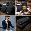 Samsung Galaxy A57 Caseme C49 2-i-1 avtakbar lommebokveske - MagSafe-kompatibel, RFID - Svart