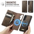 Samsung Galaxy A57 Caseme C49 2-i-1 avtakbar lommebokveske - MagSafe-kompatibel, RFID - Kaffe