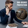 Samsung Galaxy A57 Caseme C49 2-i-1 avtakbar lommebokveske - MagSafe-kompatibel, RFID - Kaffe