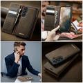 Samsung Galaxy A57 Caseme C49 2-i-1 avtakbar lommebokveske - MagSafe-kompatibel, RFID - Kaffe