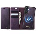 Samsung Galaxy A57 Caseme C49 2-i-1 avtakbar lommebokveske - MagSafe-kompatibel, RFID - Lilla