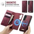Samsung Galaxy A57 Caseme C49 2-i-1 avtakbar lommebokveske - MagSafe-kompatibel, RFID - rød