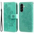 Samsung Galaxy A57 Mandala Series Lommebok-deksel - Grønn