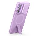 Samsung Galaxy A57 Tech-Protect Kevlar Aura-deksel - MagSafe-kompatibel - Fiolett