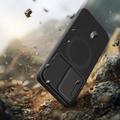 Samsung Galaxy A57 Tech-Protect Kevlar Aura-deksel - MagSafe-kompatibel - Svart / Oransje