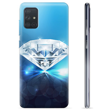 Samsung Galaxy A71 TPU-deksel - Diamant