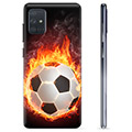 Samsung Galaxy A71 TPU-deksel - Fotballflamme