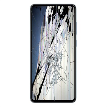 Reparasjon av Samsung Galaxy A72 LCD-display & Berøringsskjerm - Blå