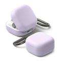 Samsung Galaxy Buds 4/4 Pro Ringke silikonetui - støtsikker beskyttelse - lys lilla