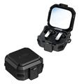 Samsung Galaxy Buds 4/4 Pro Tech-Protect Carbonox-etui - svart