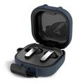 Samsung Galaxy Buds 4/4 Pro Tech-Protect Slim Hook-etui - Marine Blå